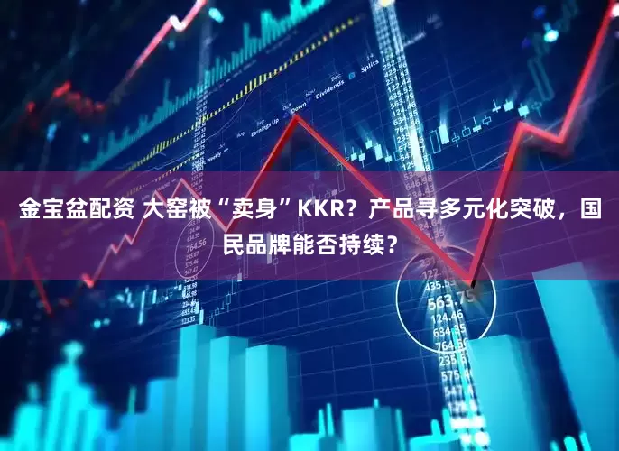 金宝盆配资 大窑被“卖身”KKR？产品寻多元化突破，国民品牌能否持续？
